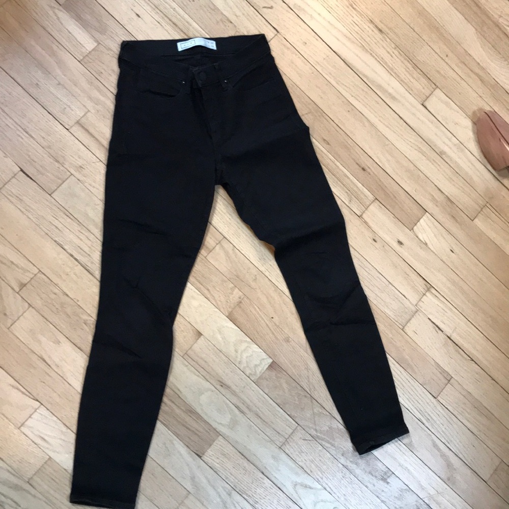 Ayr Jet Black Skinny Jean